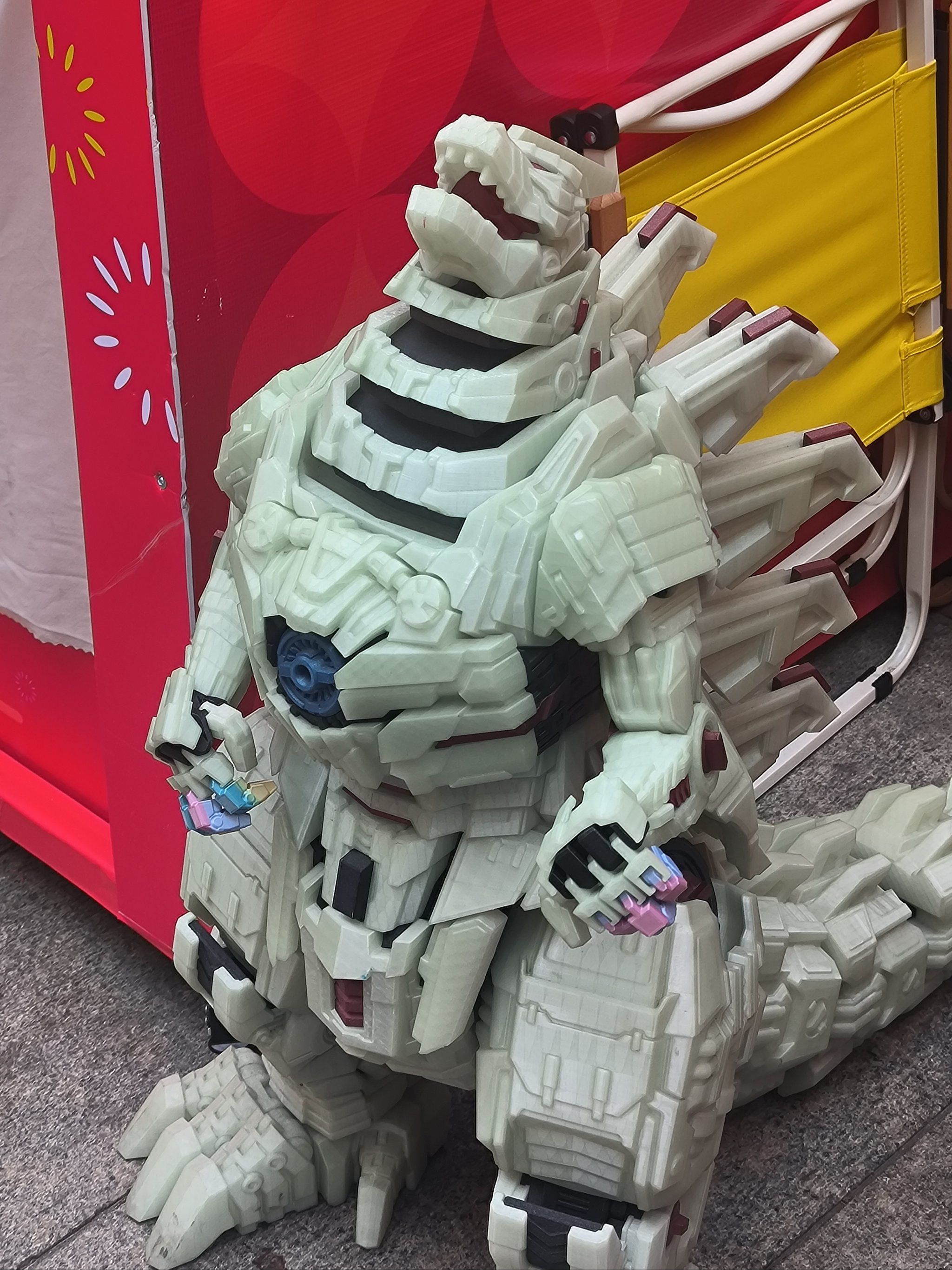 3d打印哥斯拉✌️