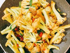 干锅有机菜花-桐爷小馆(广渠门店)