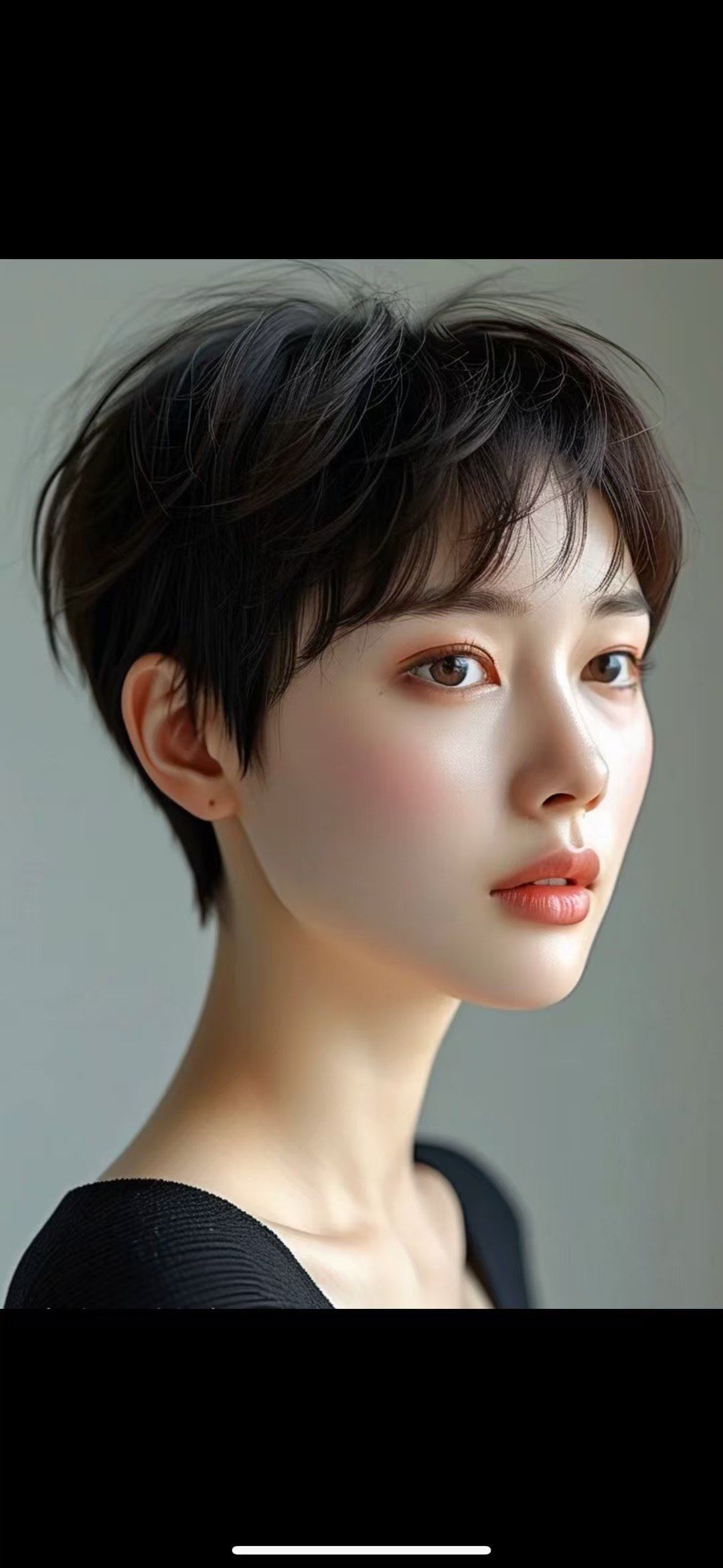 清爽短发新造型