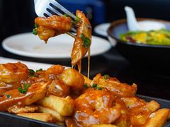 蓝蛙主厨秘制芝士大虾美式乡村薯条-bluefrog蓝蛙(恒隆广场店)