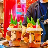 烟台这家冰店吃不够‼️一整颗番茄茶尊好喝