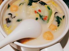 无油鱼汤腐竹煮时蔬-大树餐厅(益田假日店)