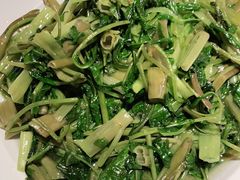 清炒空心菜-吴越荣记苏州菜·松鼠桂鱼100%活鱼现做(斜塘老街店)