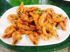 椒盐基围虾-四川小胡子海鲜(丁村万人海鲜广场店)