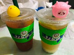 -小柠快跑·手打柠檬茶(万松园店)