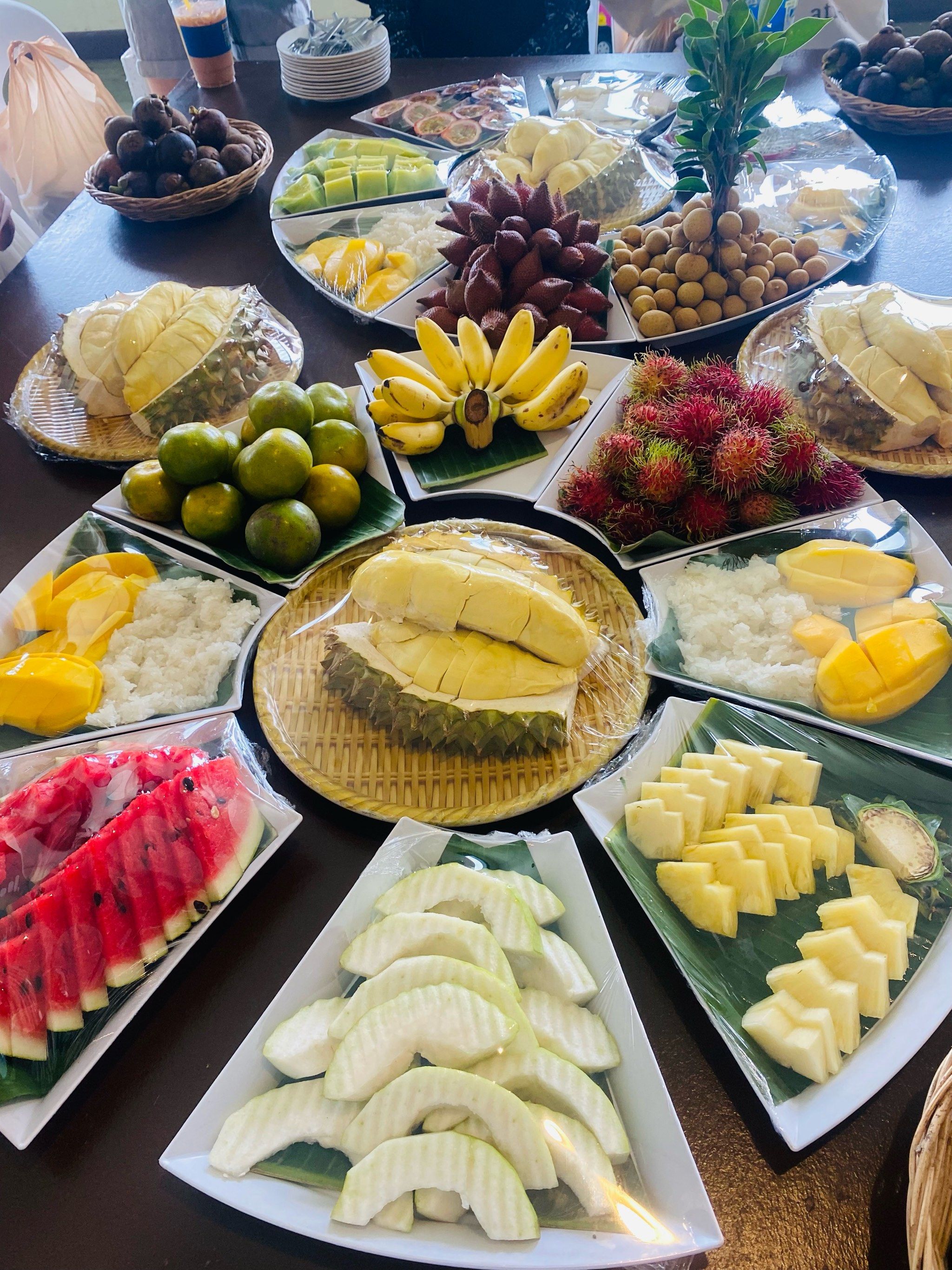 0元玩转这座城
哈哈😄这次的泰国行,不得不提到水果大餐
是