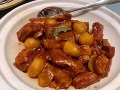 味噌板栗烧羊排-宏达宴老菜馆(群力第四大道店)