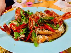 -班赞海鲜市场胖阿姨加工点