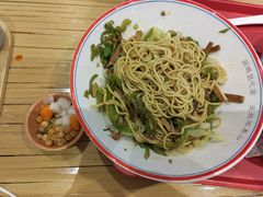 青椒肉丝拌面-面春山·传统老卤面(天隆寺店)