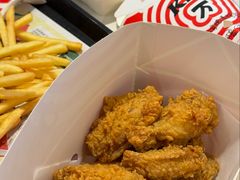 金沙咸蛋黄香辣鸡翅-肯德基(福清万达店)