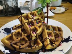 冰激凌华夫饼-LUCCA卢卡西班牙海鲜饭(远洋广场店)