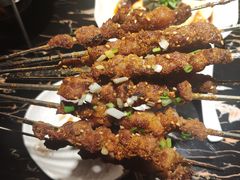 脆皮肥瘦加糖-火枪手串吧·鹤岗小串涮肚(亦庄店)