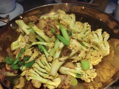 家常炒有机花菜-澜小宴·锦绣江南(金沙滩店)