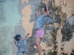 -槟城街头艺术街区