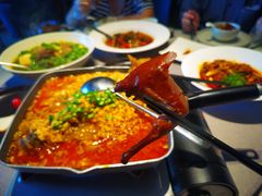 爆汁花椒脆皮乳鸽-柴门头啖汤·经典川菜·慢火汤品(锦城万达店)