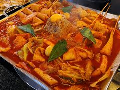 鱼饼火山炒年糕-包装马车·韩国料理·포장마차