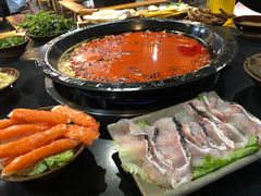 麻大侠秘制红锅底-麻大侠老火锅(巴国城店)