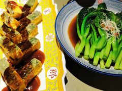 热炝芥兰-那家小馆•北京菜•烤鸭(中关村店)