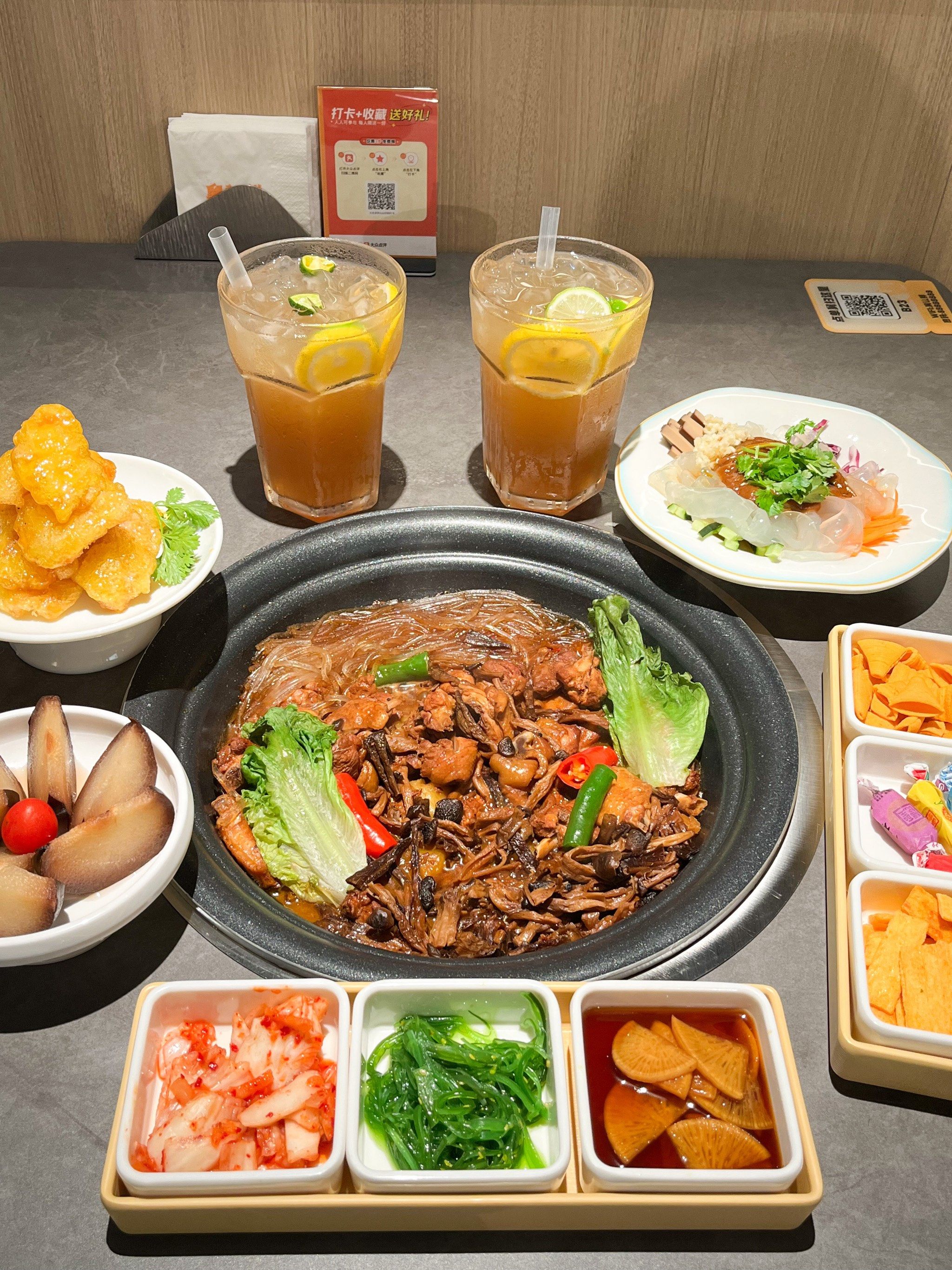 就在百信广场也能吃到地道东北菜