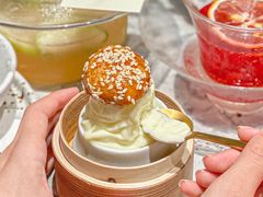 糖油粑粑冰淇淋-渔语鱼新川菜Bistro(万象天地店)