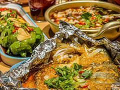 -街角等你.大连海鲜烧烤.经典铁板海鲜串(西安路店)