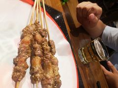 果木炭烤鲜羊肉串-烧货·活海鲜炭烧(湖滨商业街店)