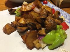 香烤菌菇-云海肴·汽锅鸡·云南菜(天津国金汇店)