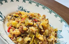 Sour Pork Minced Potato