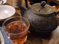 普洱茶-老牌坊云南鱼豆花火锅(哈西万达店)