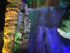 超级地下瀑布-泰安地下龙宫景区