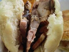 烧饼夹肉-京东一绝西海子西园烧饼夹肉