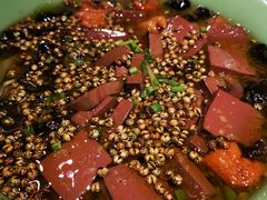 麻香鸭血肥肠-绿茶餐厅(蓝色港湾店)