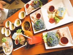 -蝶豆花蓝面条