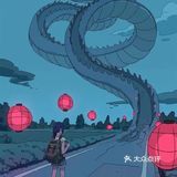 宫崎骏动漫里面的场景！