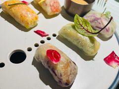 漫步花开彩虹卷-蜜桃花开·中西融合菜E&W(南长街店)