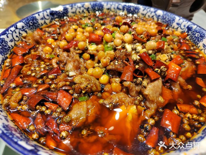 老长春肉馆(建设街店)-水煮肉片-菜-水煮肉片图片-长春美食-大众点评