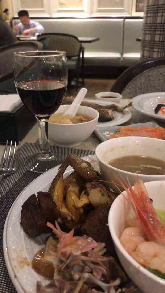 雷迪森绿荫咖啡厅-"提前预订了雷迪森酒店的自助晚餐,平时去的.