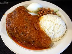 鸡腿椰浆饭-马来西亚美食街