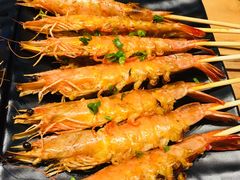 -路边摊小炉子烧烤