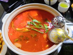 酸汤豆米火锅-黔府豆米火锅野菜馆(南马店)