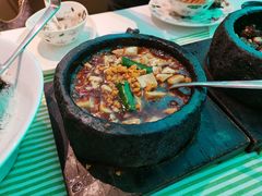 海胆石锅沃豆腐-桂满陇·杭州小馆(巴黎春天浦建店)