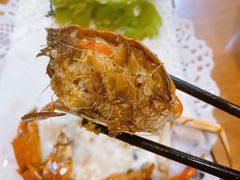干煎膏蟹-友强·22年特色海鲜大排档·闽菜(湖里店)