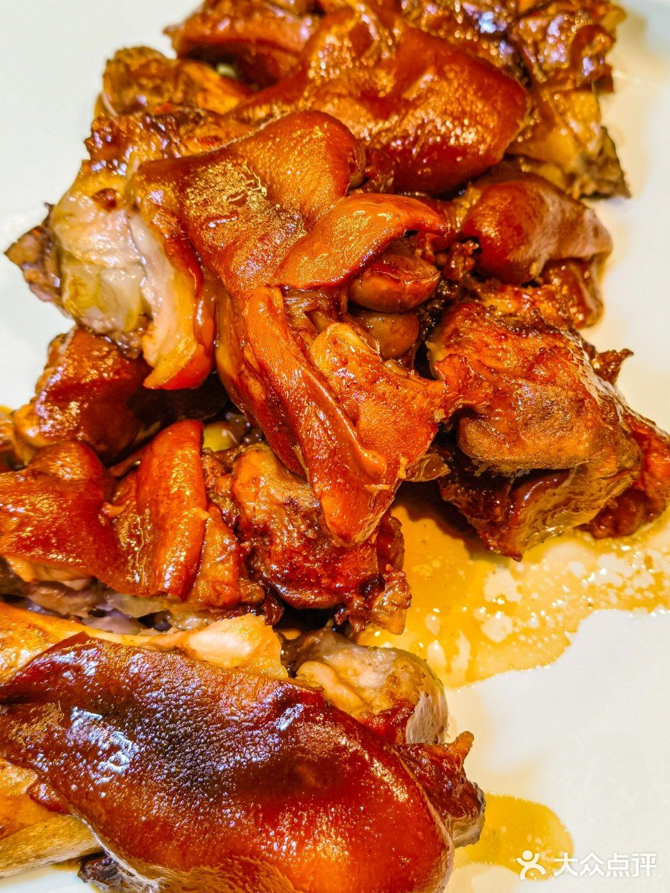 来通州万达打卡京味酱猪蹄啦！