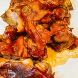 来通州万达打卡京味酱猪蹄啦！