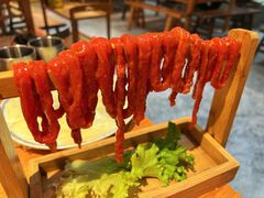 秘制筷子牛肉-三个四川人火锅(华联商厦店)