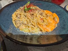 芝士蘑菇鲜虾意大利面-BE BRIGHT KITCHEN(正佳广场店)