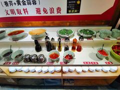 自助调料区-食潮汕头鲜牛馆(望京保利店)