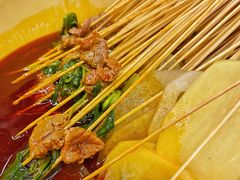 -拈签一笑黄牛肉辣卤串串