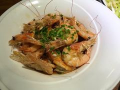 葱油基围虾-海宁煲农家菜(惠南镇店)