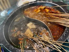 牛油鸳鸯锅底-8号苑自助烤场(西单店)